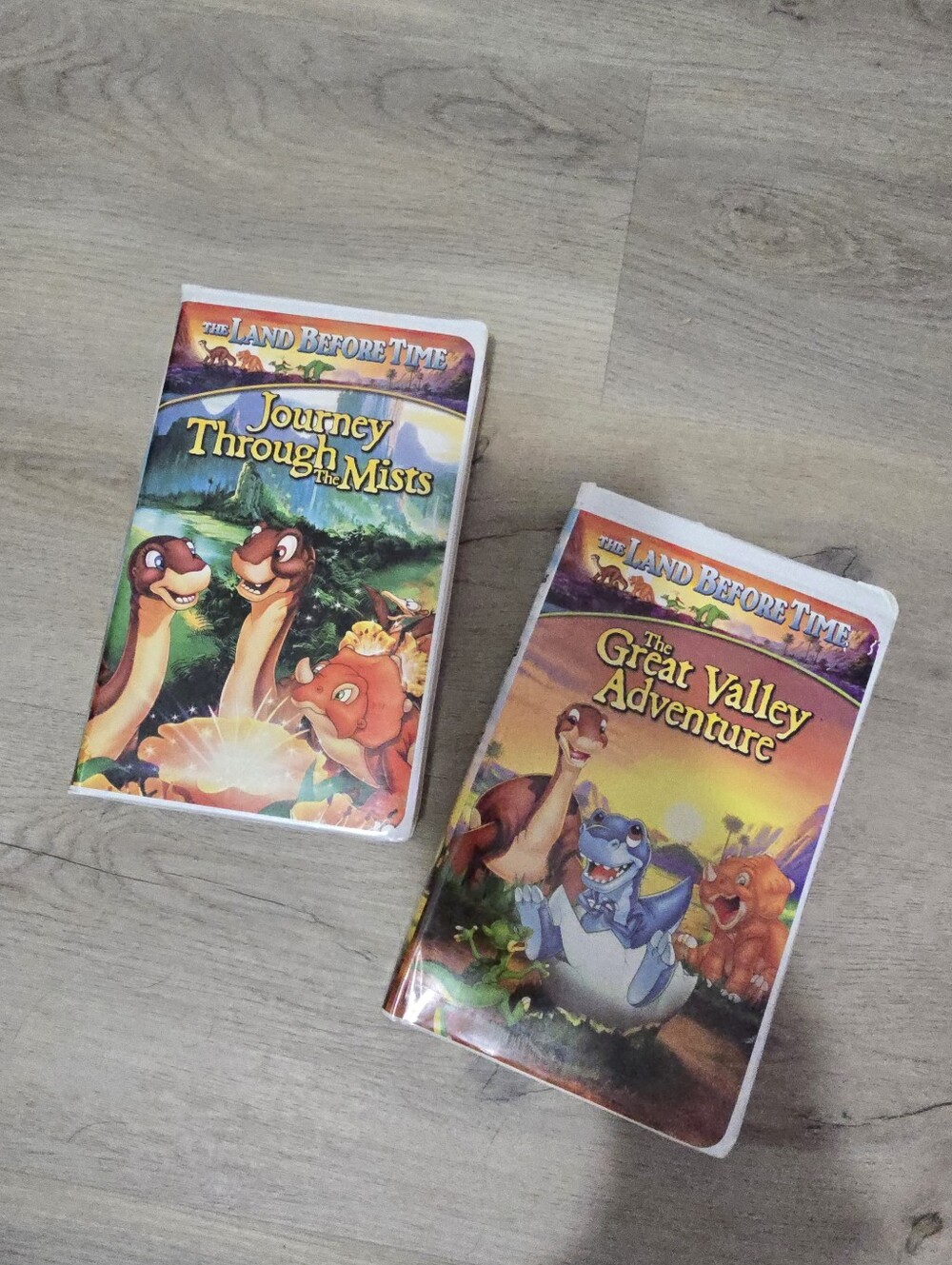 The Land Before Time VHS Tapes